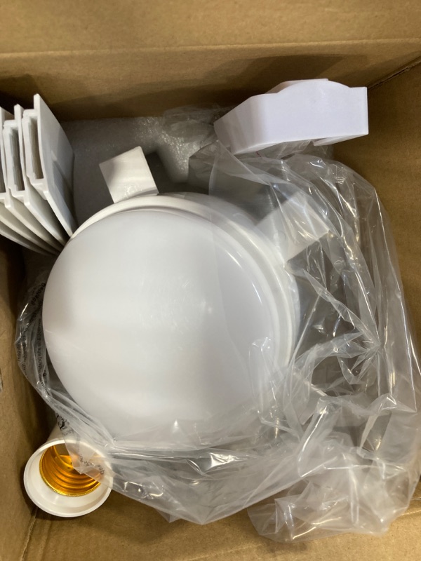 Photo 2 of 15.7" Socket Fan Light: Small Ceiling Fan with Light and Remote 3000K-6500K,1700LM, Light Bulb Ceiling Fan, Wireless Screw in Light Socket Fan for Bedroom, Kitchen, Living Room, Garage, E26 Base