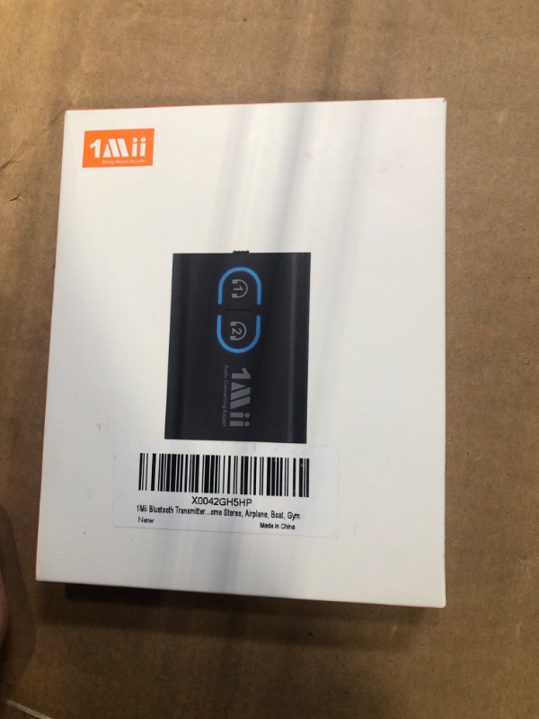 Photo 2 of 1Mii Bluetooth 5.3 Transmitter Receiver for TV to Wireless Headphones