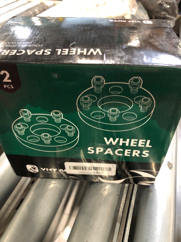 Photo 3 of ***  the oil was poured*** YHTAUTO 5x4.5 Hub Centric Wheel Spacers 1.5 Inch Fits Honda CR-V, Civic, Accord, Pilot, Odyssey, MDX & Acura Models 5x114.3mm Tire Spacers w/ M12x1.5 Studs 64.1 mm Hub Bore 5 Lug 2Pcs Black Adapter