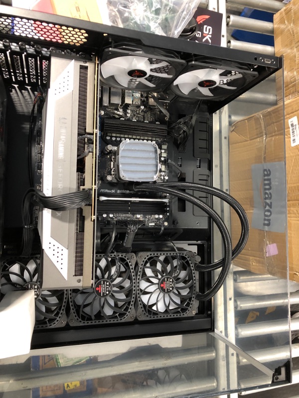 Photo 1 of ------------------------------------------------------------------------- RTX 2070 Super. Will not power on/PARTS ONLY-----------------------------------------------------------------------------------------------SKYTECH GAMING 011 VISIO CUSTOM GAMING PC 