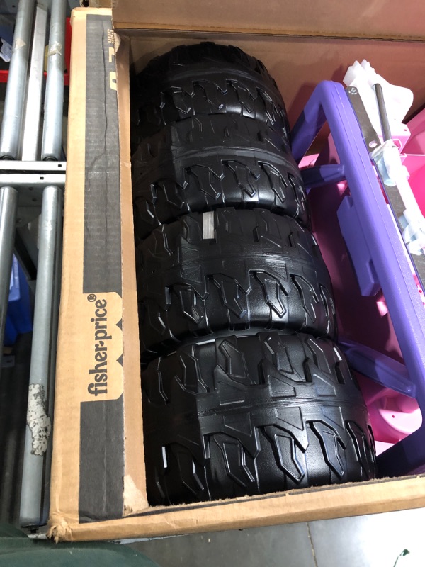 Photo 1 of Power Wheels Disney Princess Jeep Wrangler Ride-On Battery Powered Vehicle with Sounds & Phrases for Preschool Kids Ages 3+ Years?