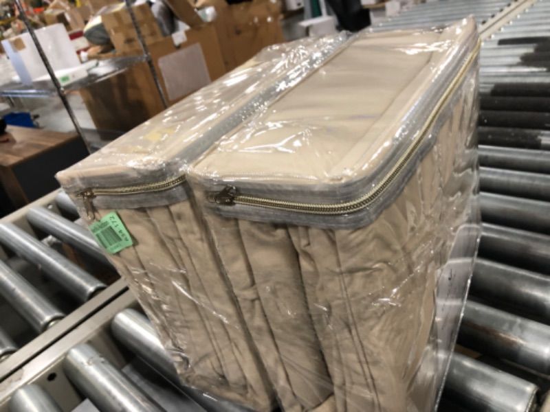 Photo 1 of 2 PACK Flannel 4-Piece Sheet Set BEIGE