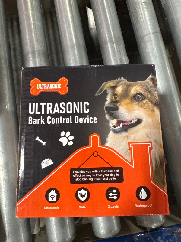 Photo 1 of Anti Barking Device, Ultrasonic Dog Barking Deterrent Devices Up to 50 Ft Range, Rechargeable Dog Barking Control Devices with 3 Modes, Bark Box Dog Barking Silencer Safe for Dogs & People