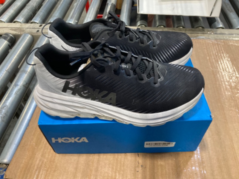 Photo 4 of  *** USED AND DIRTY *** Hoka One-One Men Road Running Shoes Black White Size 10.5 US