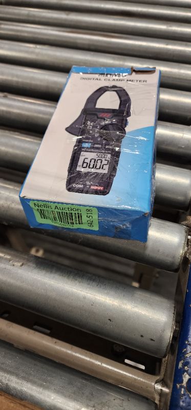 Photo 1 of MESTEK Digital Clamp Meter Multimeter 6000 Counts Voltage Tester with NCV Amp Ohm Volt Meter Measures 600A AC/DC Current & Voltage, Temperature, Capacitance, Resistance, Diodes, Continuity