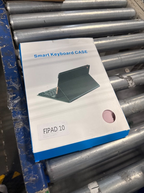 Photo 1 of AHYWTAN iPad 10th Generation Case with Keyboard,Keyboard Case for iPad 10th Gen 2022 10.9’’Keyboard for iPad 10th Gen with Pencil Holder,Detachable Bluetooth Keyboard Case for iPad 10.9 2022,Pink