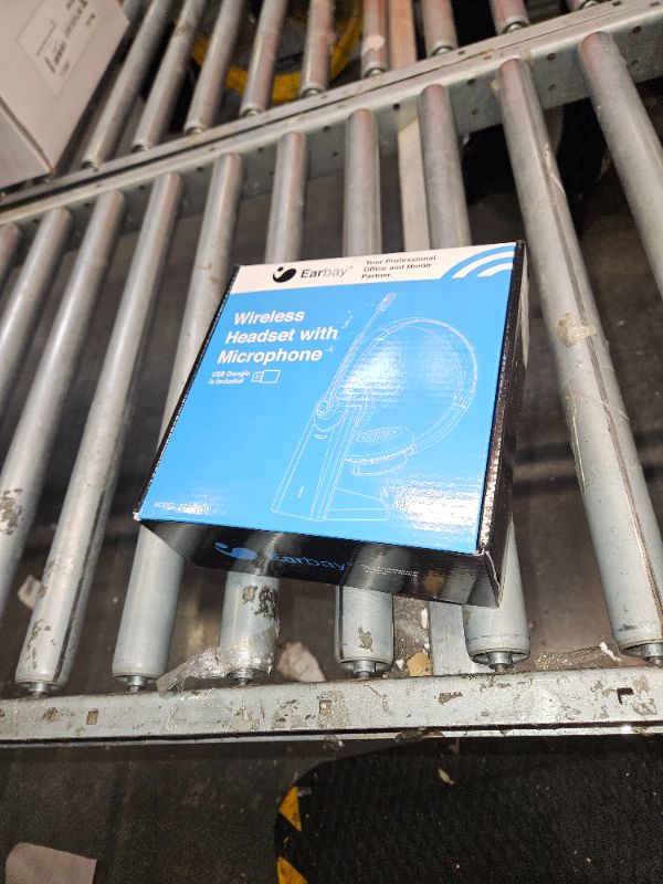 Photo 2 of **USED**
Wireless Headset, Bluetooth Headset with Microphone Noise Canceling & USB Dongle, Wireless Headphones with Mic Mute & Charging Dock for PC Computer Cell Phone Remote Work Office Zoom Meetings Call DUAL EAR BLUETOOTH 5.0