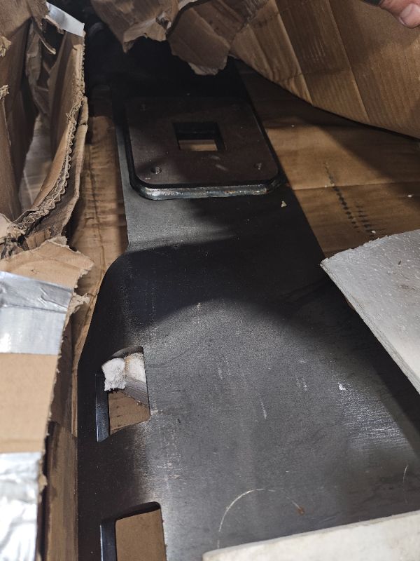 Photo 1 of **USED**
***MAY NEED TRUCK***
VEVOR 3/8" Skid Steer Attachment Plate, Skid Steer Mount Plate with 2.28" Hitch Receiver, Quick Attachment Loader Plate, Compatible with Deere, Kubota, Bobcat, Mahindra Skid Steers and Tractors