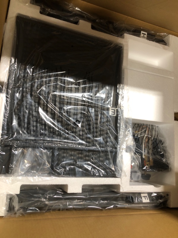 Photo 1 of GasOne Propane Fire Pit – 28-inch Large Tabletop Fire Pit for Outdoor Use – 52,750 BTU Gas Fire Pit with Lava Rocks and Fire Pit Cover Lid – Stainless Steel Burner Head for Warmth and Ambiance - Black