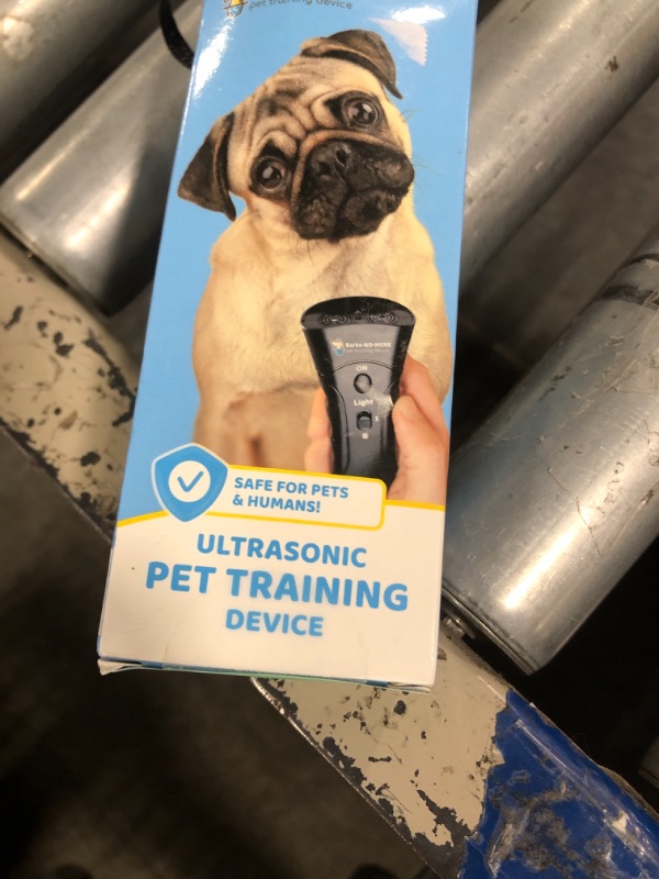 Photo 2 of Generic Barks No More Dog Training Device & Bark Deterrent - Stop Barking Without Hurting Your Pet - Just Point & Press!, Black