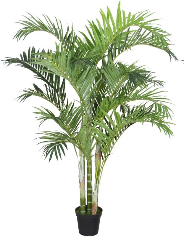 Photo 1 of  Tropical Phoenix Palm Trees Artificial Silk Plant with UV Protection for Both Indoor and Outdoor Display
