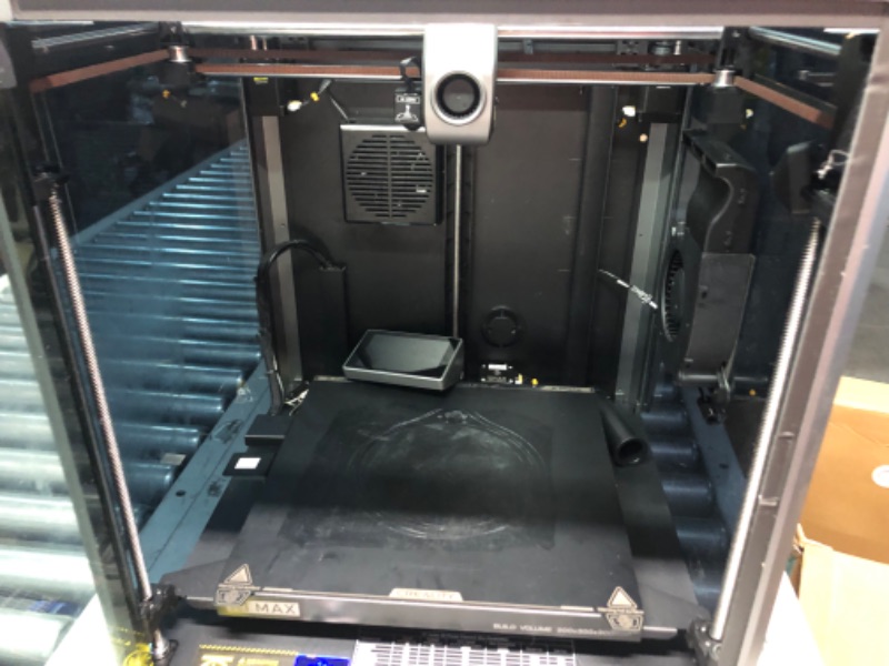 Photo 6 of ***USED - DAMAGED - MISSING PARTS - SEE COMMENTS***
Creality K1 Max 3D Printer with Smart AI Function 600mm/s Printing Speed 20000mm/s² Acceleration, Core XY Structure 