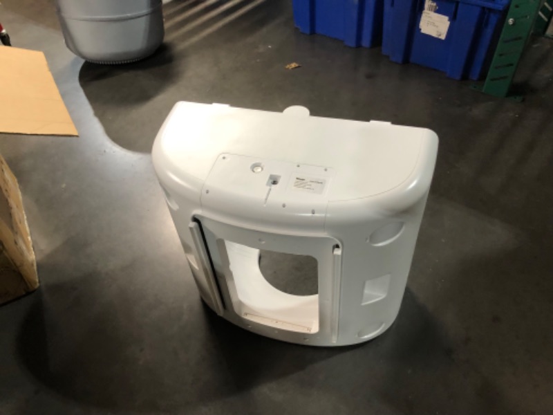 Photo 4 of ***USED - DIRTY - MISSING PARTS - INCLUDING POWER CORD - UNABLE TO TEST - SEE PICTURES***
Self Cleaning Litter Box, 95 L Automatic Cat Litter Box Self Cleaning for Multiple Cats, with Safety Protection, App Control,1 Roll Garbage Bags