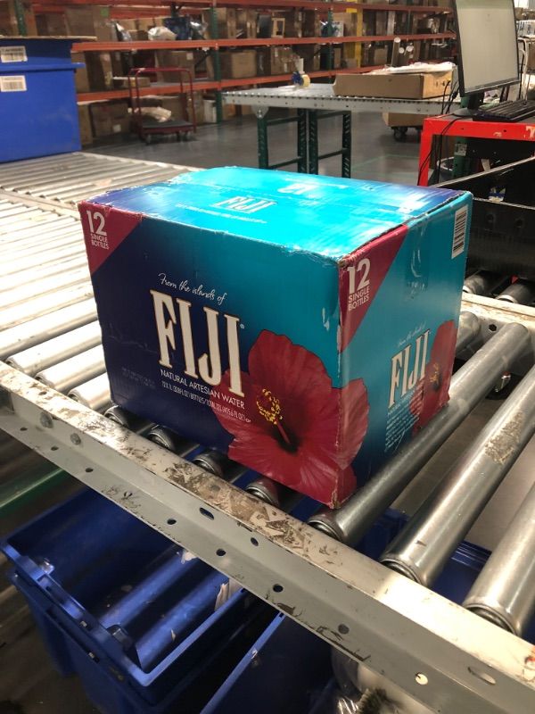 Photo 2 of ***(EXP: 12 MAR 2025)NONREFUNDABLE*** FIJI Natural Artesian Bottled Water 1 Liter / 33.8 Fl Ounce (Pack of 12) - 100% Natural Electrolytes