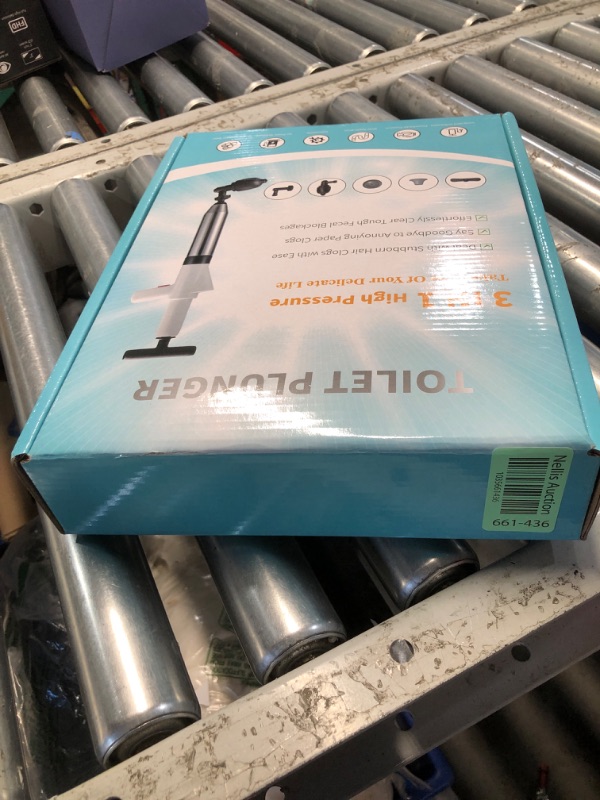 Photo 3 of ***(PARTS ONLY/ NO RETURNS OR REFUNDS) ***
Toilet Plunger, Drain Clog Remover, High-Pressure Air Drain Blaster with Real-Time Barometer Powerful Drain Snake Sink Plunger Plumbing Tools, Plungers for Bathroom, Sink, Floor, Kitchen Clogged