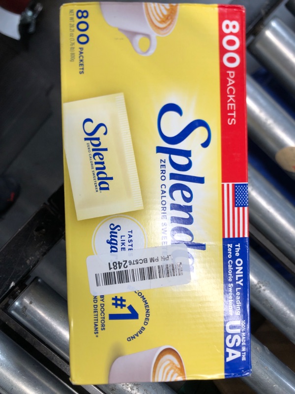 Photo 2 of ***(EXP: 03/01/2027)NONREFUNDABLE***SPLENDA Zero Calorie Sweetener Value Pack, 800 Count Packets 1.76 Pound (Pack of 1)