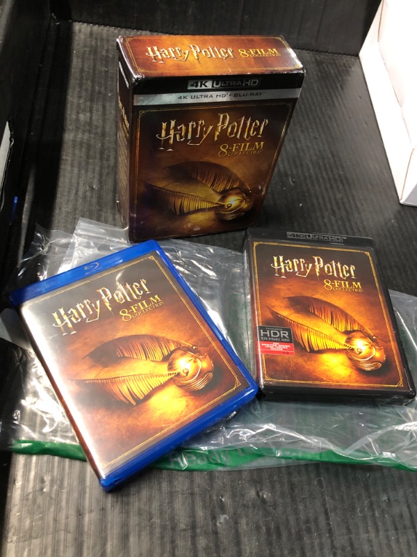 Photo 2 of (READ FULL POST) Harry Potter Collection [4K Ultra HD Blu-ray/Blu-ray]