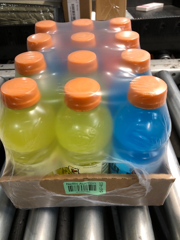 Photo 2 of ***(EXP: 02/12/25)NONREFUNDABLE***Gatorade Variety Pack Thirst Quencher, 20 Fl Oz Bottles, 12 Pack Zero - Cool Blue Variety Pack 20 Fl Oz (Pack of 12)