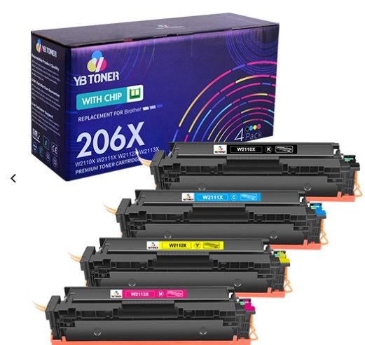 Photo 1 of ***STOCK PHOTO REFERENCE ONLY***Compatible HP 206X Toner Set 