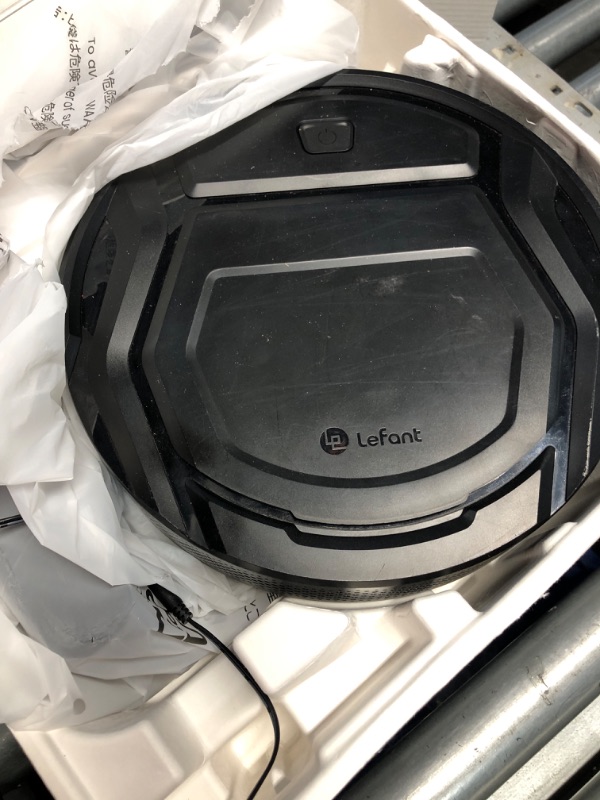 Photo 3 of ***HEAVILY USED AND DIRTY - INCOMPLETE - UNABLE TO TEST - SEE PICTURES***
Lefant M210Pro Robot Vacuum Cleaner,Strong Suction,120 Mins Run Time,Wi-Fi Connected,Scheduled Cleaning,Compatible with Alexa,Slim Self-Charging Robotic Vacuum Cleaner for Home,Pet 