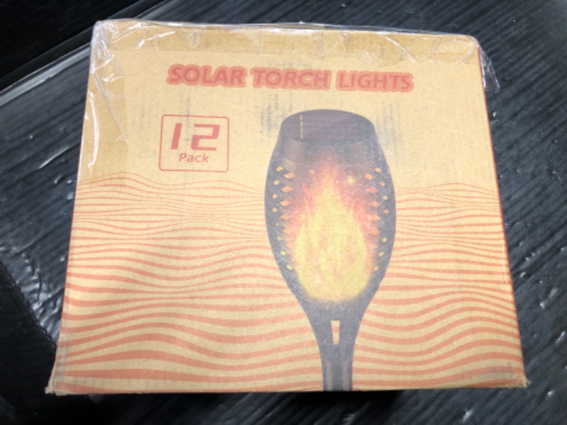 Photo 2 of ?Upgraded 12Pack Torches?Solar Lights Outdoor