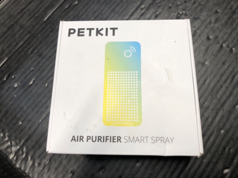 Photo 2 of *** SEE NOTES ***  PETKIT K3 Smart Spray Odor Remover for PuraMax Self-Cleaning Cat Litter Box, Pet Odor Eliminator Deodorizer for Home Pet Litter Box, Bluetooth Connected,App Control