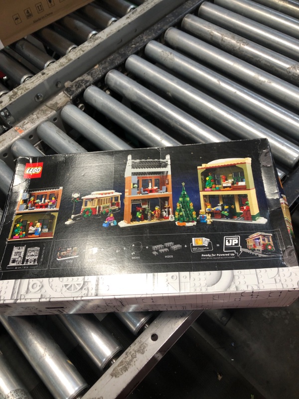 Photo 3 of (Used)
LEGO Holiday Main Street Building Kit, Christmas Village Adult Set for Families, Holiday Display Set with Shops, Streetcar and 6 Minifigures, Christmas Decoration to Build Together, 10308