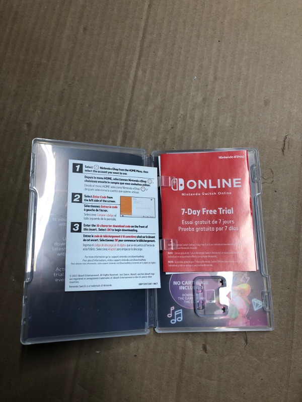 Photo 3 of ***CASE ONLY**(READ NOTES)
Just Dance 2023 Edition (Code In Box) for Nintendo Switch