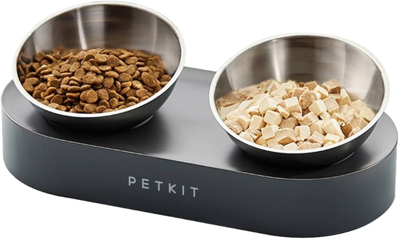 Photo 1 of **FOR PARTS ONLY**(READ NOTES)
PETKIT Raised Dog Cat Food Bowl 304 Stainless Steel, Elevated Pet Food and Water Bowl Dishes, Elevated Cat Bowls, Non-Slip Tilted Cat Bowl No Spill