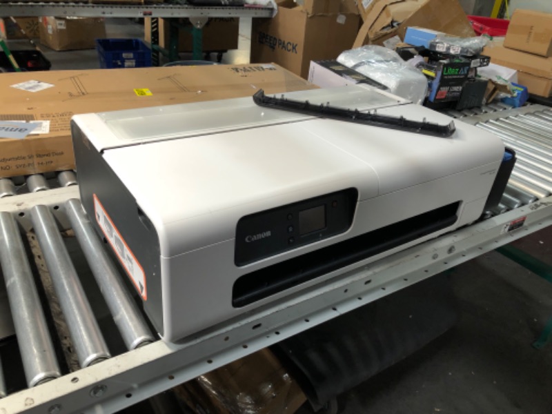 Photo 9 of ***USED - DAMAGED - SEE COMMENTS***
Canon imagePROGRAF TC-20 – Single Function Printer | 24" Large Format Poster & Plotter Printer - Automatic Roll & Cut Sheet Paper Feeder, USB, Wi-Fi, LAN, White