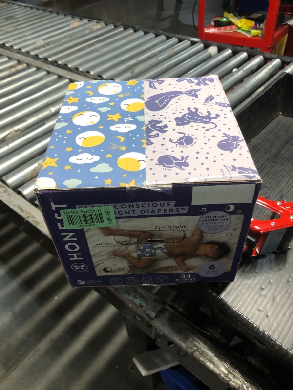 Photo 1 of ***FACTORY SEALED******NON REFUNDABLE***The Honest Company Clean Conscious Overnight Diapers Plant-Based