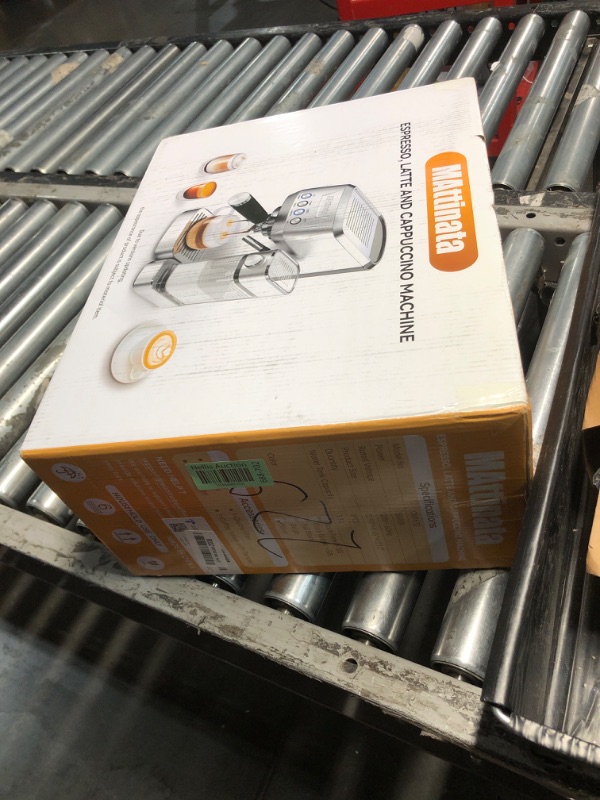 Photo 2 of ***FACTORY SEALED***Espresso Machine 20 Bar, Cappuccino Machine for Home with 2.0 Long Life Automatic Milk Tank, Espresso Maker with Milk Frother, Stainless Steel-Mattino Pro