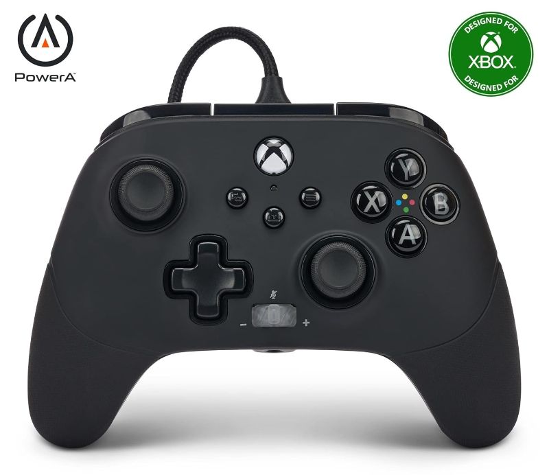 Photo 1 of **MISSING CORD**
PowerA FUSION Pro 3 Wired Controller for Xbox Series X|S, Xbox One, Mappable Advanced Gaming Buttons, Xbox Controller, Trigger Locks, Black, Officially Licensed for Xbox