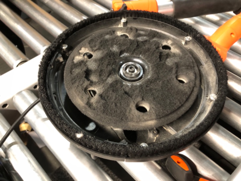 Photo 1 of ***DAMAGED - LIKELY MISSING PARTS - SEE PICTURES - UNABLE TO TEST***
Drywall Sander, 1000W Popcorn Ceiling Removal Tool, Automatic Drywall Sander with Vacuum Dust Collection, LED Light, 6 Variable Speed 800-2200RPM,15Pcs Sanding Discs, Foldable & Extendab