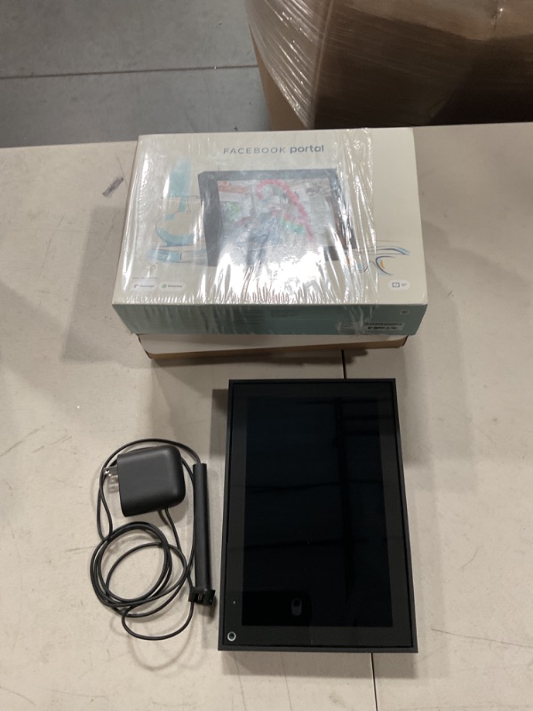 Photo 2 of ***FACTORY SEALED***Facebook Portal Smart Video Calling 10" Touch Screen Display with Alexa Black