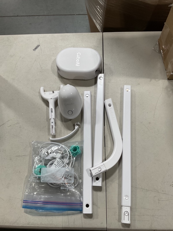 Photo 2 of **FOR PARTS ONLY**(NON REFUNDABLE)
CuboAi Plus Smart Baby Monitor: Sleep Safety Alerts for Covered Face, Danger Zone & Sleep Analytics - 1080p HD Night Vision Camera, 2 Way Audio, Cry & Temperature Detection (Incl. 3 Stand Options)