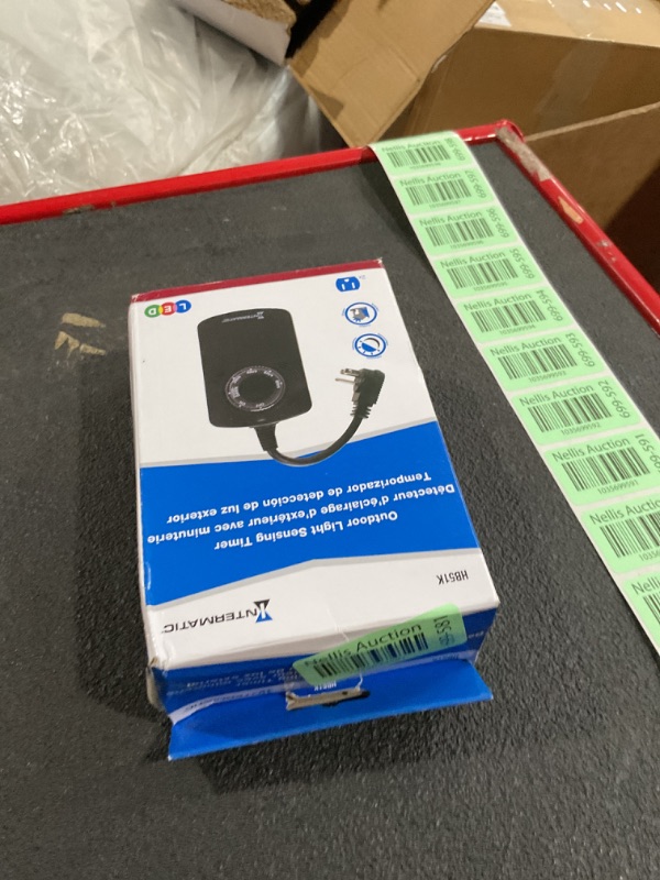Photo 1 of ***ITEM TESTED FOR POWER, UNABLE TO TEST FURTHER***
Intermatic HB51K 24 Hour Outdoor Timer with Photocell Light Sensor, Weatherproof