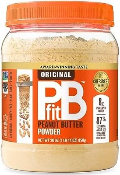 Photo 1 of *9/17/2025* PBfit All-Natural Peanut Butter Powder, Powdered Peanut Spread From Real Roasted Pressed Peanuts, 8g of Protein 8% DV, 30 Ounce (Pack of 1S)