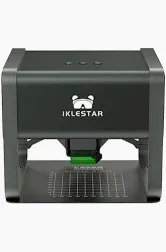 Photo 1 of (SOLD FOR PARTS) IKLESTAR 5500mW Laser Engraver CNC TX Laser Logo Mark Printer with App Software Control Mini Laser Engraving Cutter Machine
