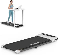 Photo 1 of **NON-REFUNDABLE** Yagud Under Desk Treadmill, Walking Pad for Home and Office, 2.5 HP Portable Walking Jogging Running Machine with Remote Control and LED Display, Sliver