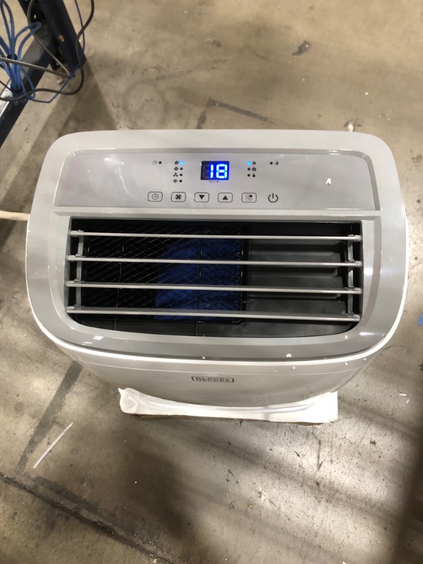 Photo 2 of ***USED - DAMAGED - MISSING PARTS - SEE COMMENTS***
BLACK+DECKER 10,000 BTU Portable Air Conditioner up to 450 Sq.Ft. with Remote Control,White White 1 Count (Pack of 1)