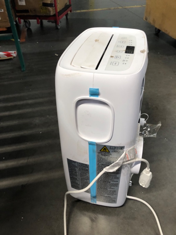 Photo 7 of ***USED - DIRTY - MISSING PARTS - SEE COMMENTS***
LG 6,000 BTU Portable Air Conditioner, 115V, Cools 250 Sq.Ft. (10' x 25' Room Size), Portable Air Conditioner for Home with Quiet Operation, LCD Remote Control, and Window Installation Kit, White