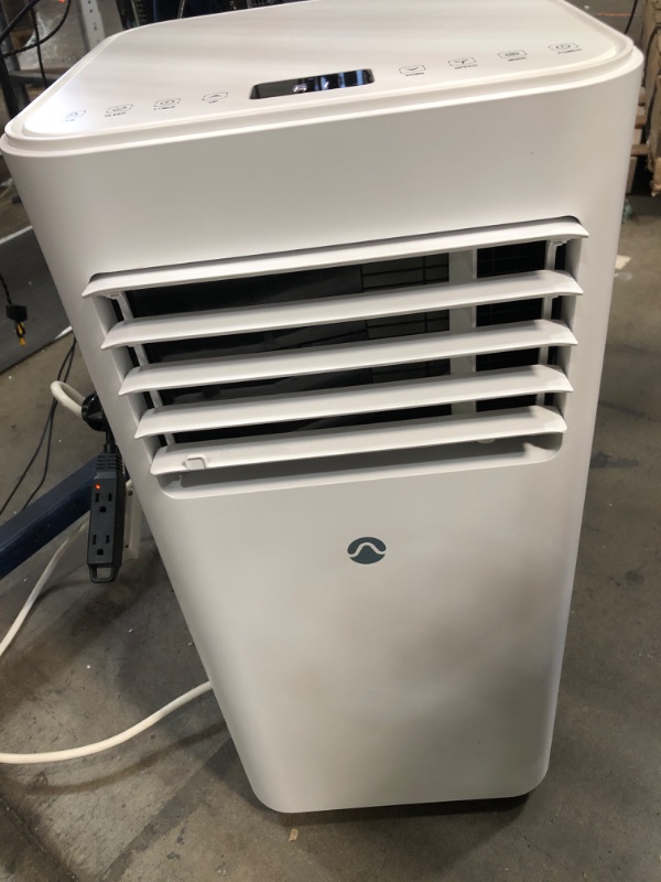 Photo 3 of ***ITEM TESTED FOR POWER, UNABLE TO TEST FURTHER*** Portable Air Conditioners, 10000 BTU Portable AC for Room up to 450 Sq. Ft., 3-in-1 AC Unit, Dehumidifier & Fan with Digital Display, Remote Control, Window Installation Kit, 24H Timer, Sleep Mode