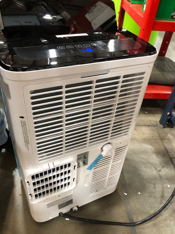 Photo 1 of 12,000 BTU Portable Air Conditioner Cools Up to 500 Sq.Ft, 3-IN-1 Energy Efficient Portable AC Unit with Remote Control & Installation Kits for Large Room, Campervan, Office, Temporary Space