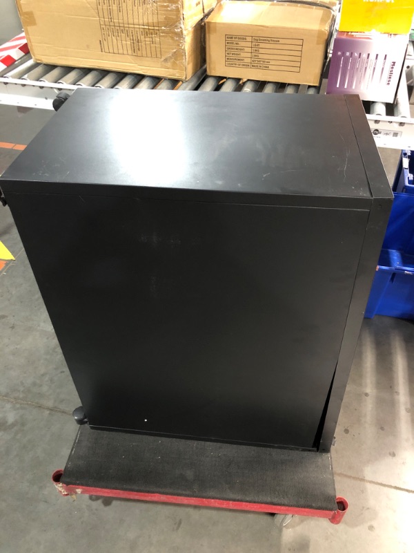 Photo 5 of **NONREFUNDABLE**FOR PARTS OR REPAIR**SEE NOTES**
Metal Office Storage Cabinet with 2 Drawers and 1 Adjustable Shelf, 30" Large Capacity Lockable Filing Cabinet, Utility Office Steel Locker for Home, Office, Classroom, Basement Black
