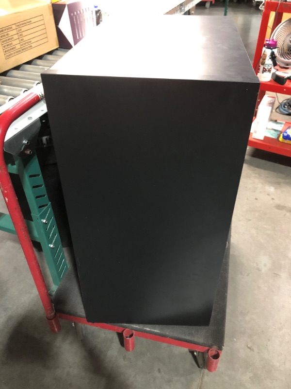 Photo 4 of **NONREFUNDABLE**FOR PARTS OR REPAIR**SEE NOTES**
Metal Office Storage Cabinet with 2 Drawers and 1 Adjustable Shelf, 30" Large Capacity Lockable Filing Cabinet, Utility Office Steel Locker for Home, Office, Classroom, Basement Black
