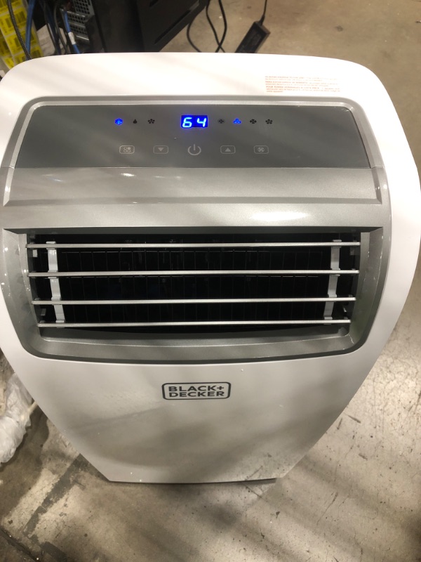 Photo 2 of ***USED - DAMAGED - UNTESTED - SEE COMMENTS***
BLACK+DECKER 12,000 BTU Portable Air Conditioner up to 550 Sq.Ft. with Remote Control, White White - 12,000 BTU 1 Count (Pack of 1)