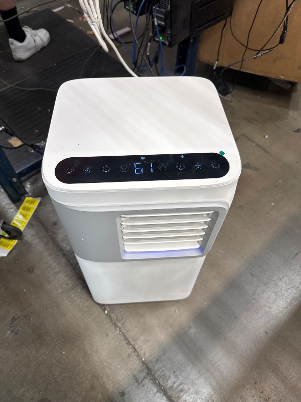 Photo 2 of 12,000 BTU Portable Air Conditioner Cools Up to 500 Sq.Ft, 3-IN-1 Energy Efficient Portable AC Unit with Remote Control & Installation Kits for Large Room, Campervan, Office, Temporary Space