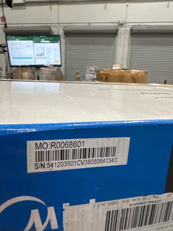 Photo 1 of Midea 8,000 BTU U-Shaped Smart Inverter Air Conditioner –Cools up to 350 Sq. Ft., Ultra Quiet with Open Window Flexibility, Works with Alexa/Google Assistant, 35% Energy Savings, Remote Control