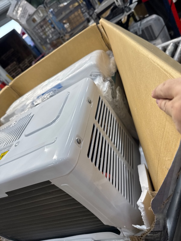 Photo 5 of Midea 8,000 BTU U-Shaped Smart Inverter Air Conditioner –Cools up to 350 Sq. Ft., Ultra Quiet with Open Window Flexibility, Works with Alexa/Google Assistant, 35% Energy Savings, Remote Control
